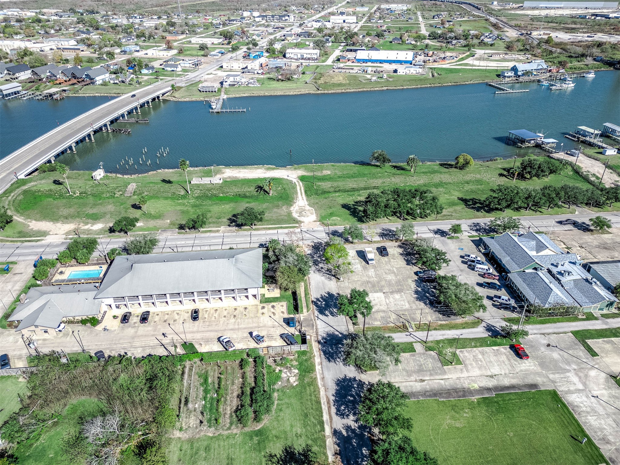 1024 West 2nd Street Freeport, TX 77541 - Photo 3 of 9 an aerial view of residential houses with outdoor space