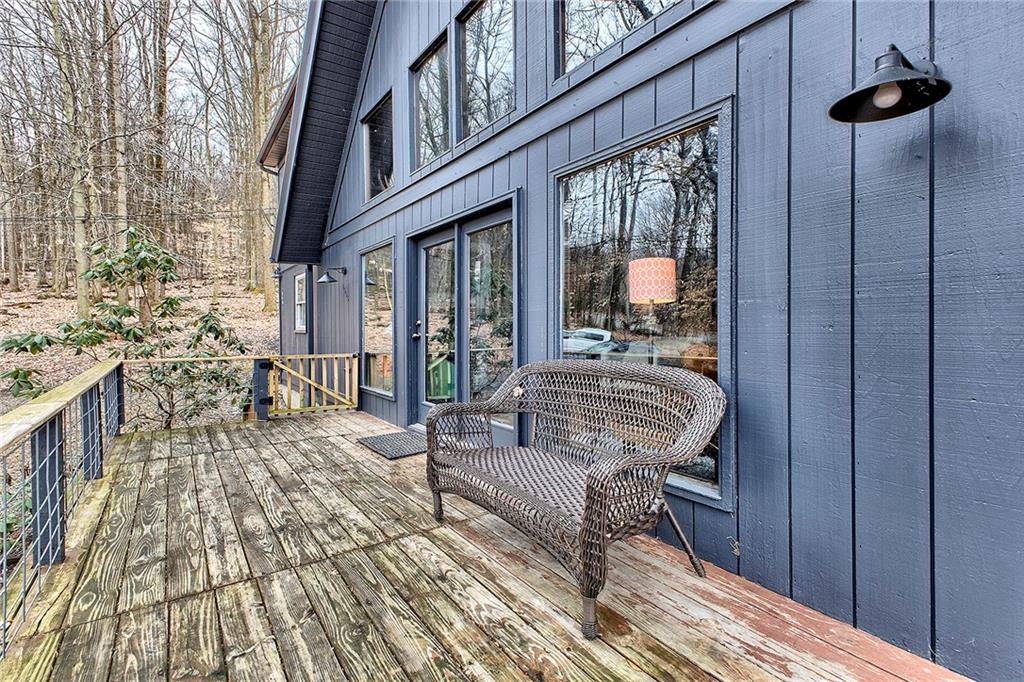 240 Birch Road Acme, PA 15610 - Photo 34 of 44 a balcony view with a seating space