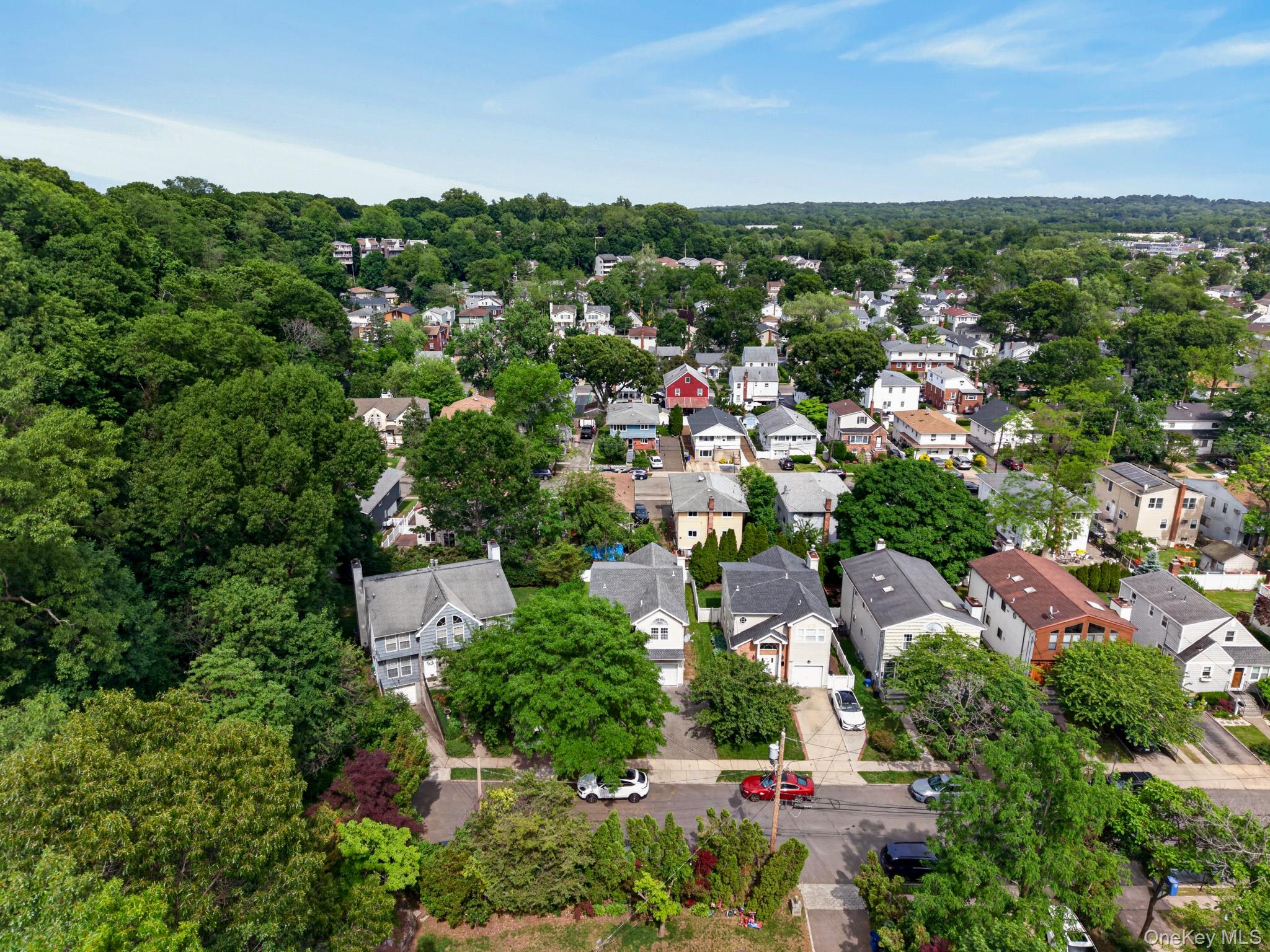 82 B Inwood Road Port Washington, NY 11050 - Photo 39 of 41 an aerial view of residential houses with outdoor space and trees