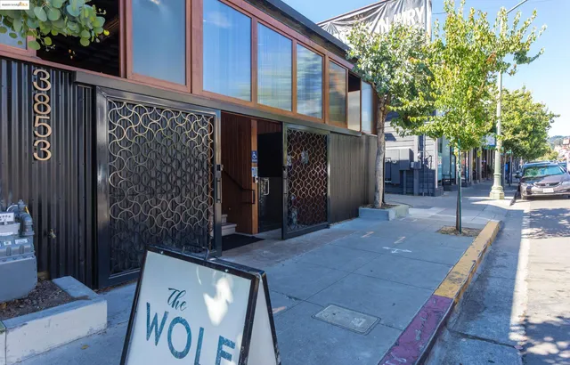 a view of outdoor space with seating area