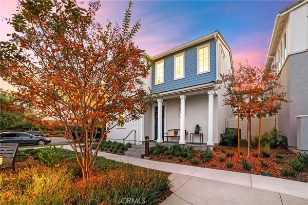 front view of house with a street