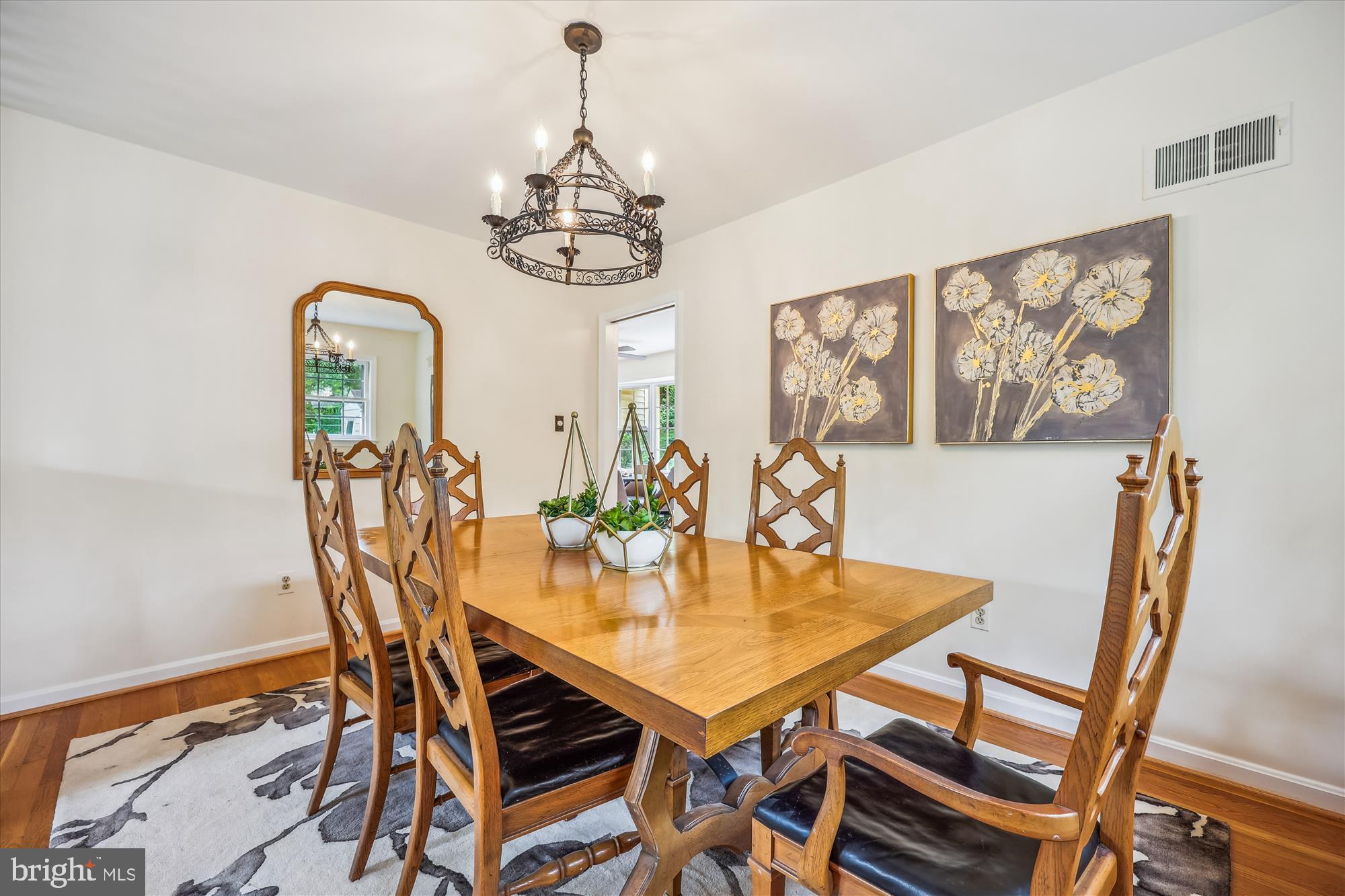 1029 Tracy Drive Silver Spring, MD 20904 - Photo 10 of 59 a view of a dining room with furniture window and wooden floor