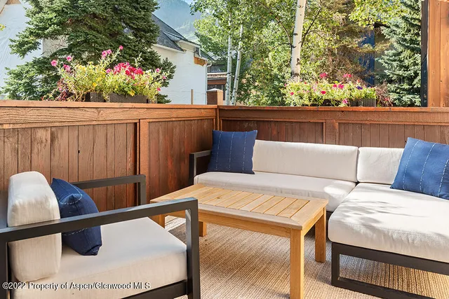 a view of balcony and deck