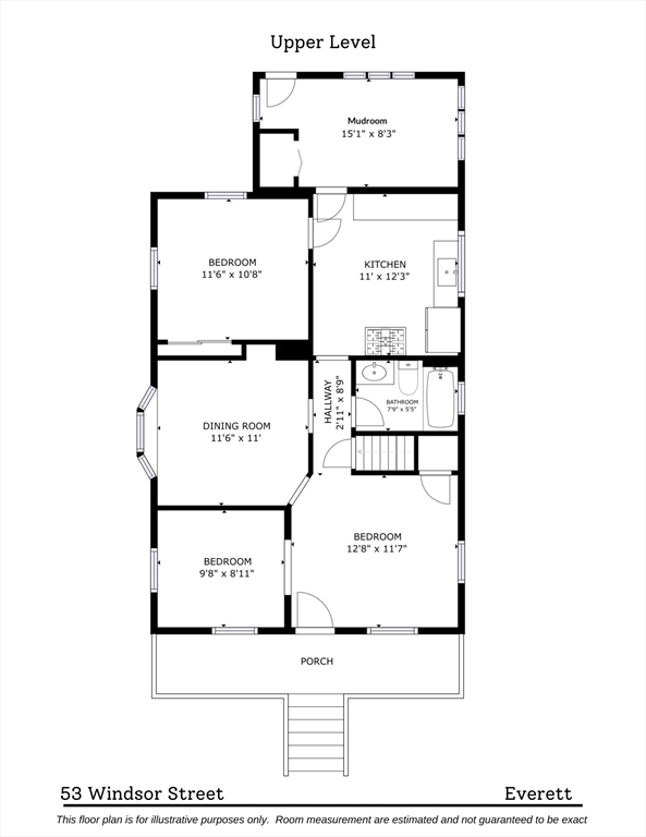 53 Windsor Street Everett, MA 02149 - Photo 19 of 20 a picture of a book and a bed