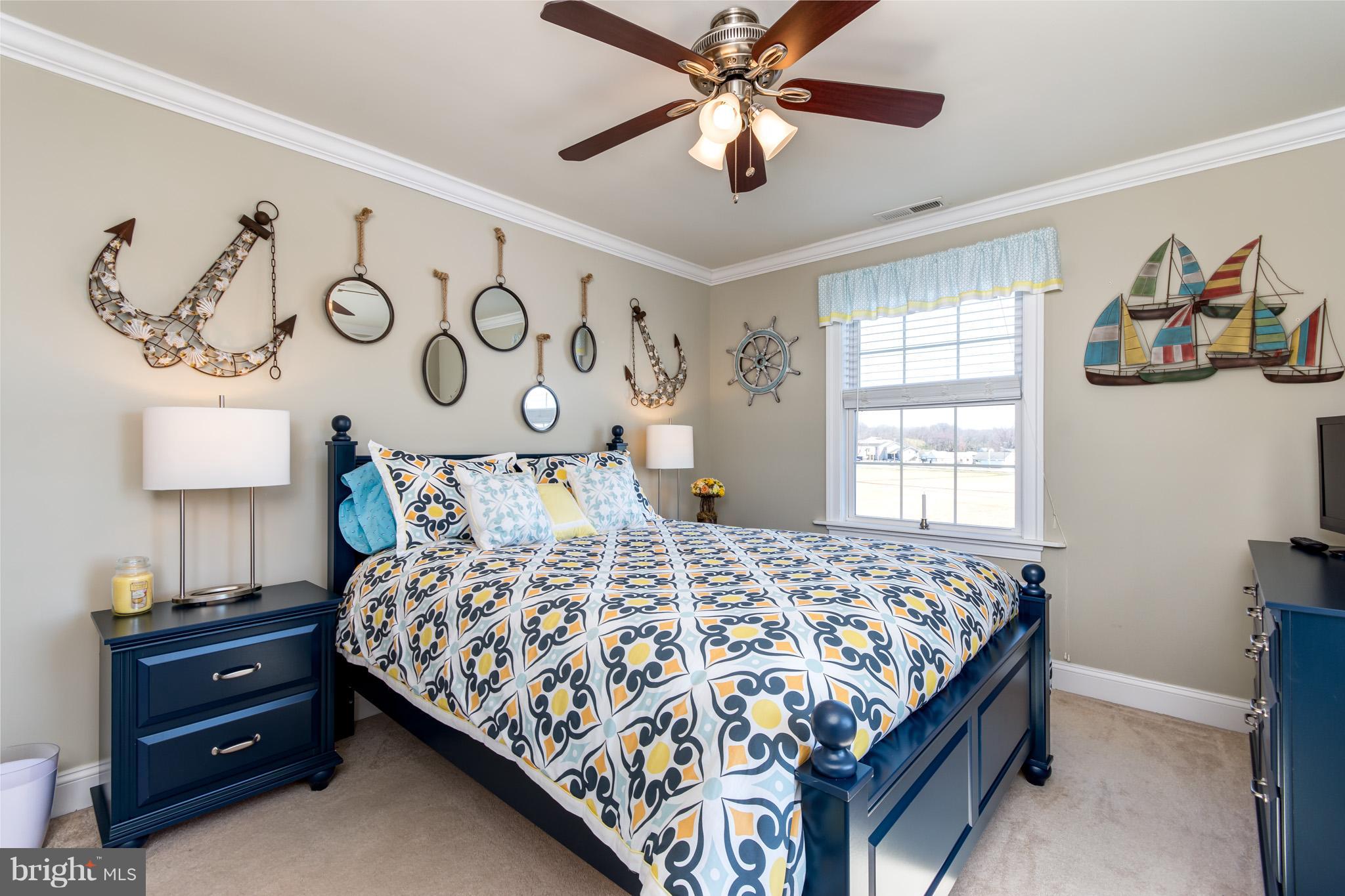 3514 Galloway Road Baltimore, MD 21220 - Photo 22 of 30 a bedroom with a large bed and a window