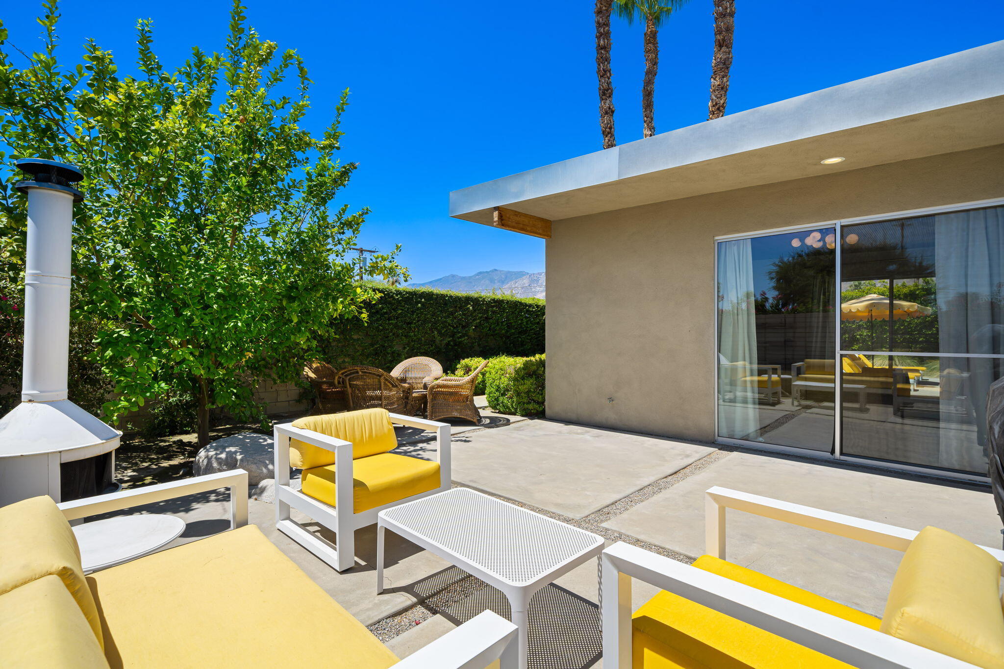 623 Desert Way Palm Springs, CA 92264 - Photo 33 of 39 a view of a swimming pool with a patio
