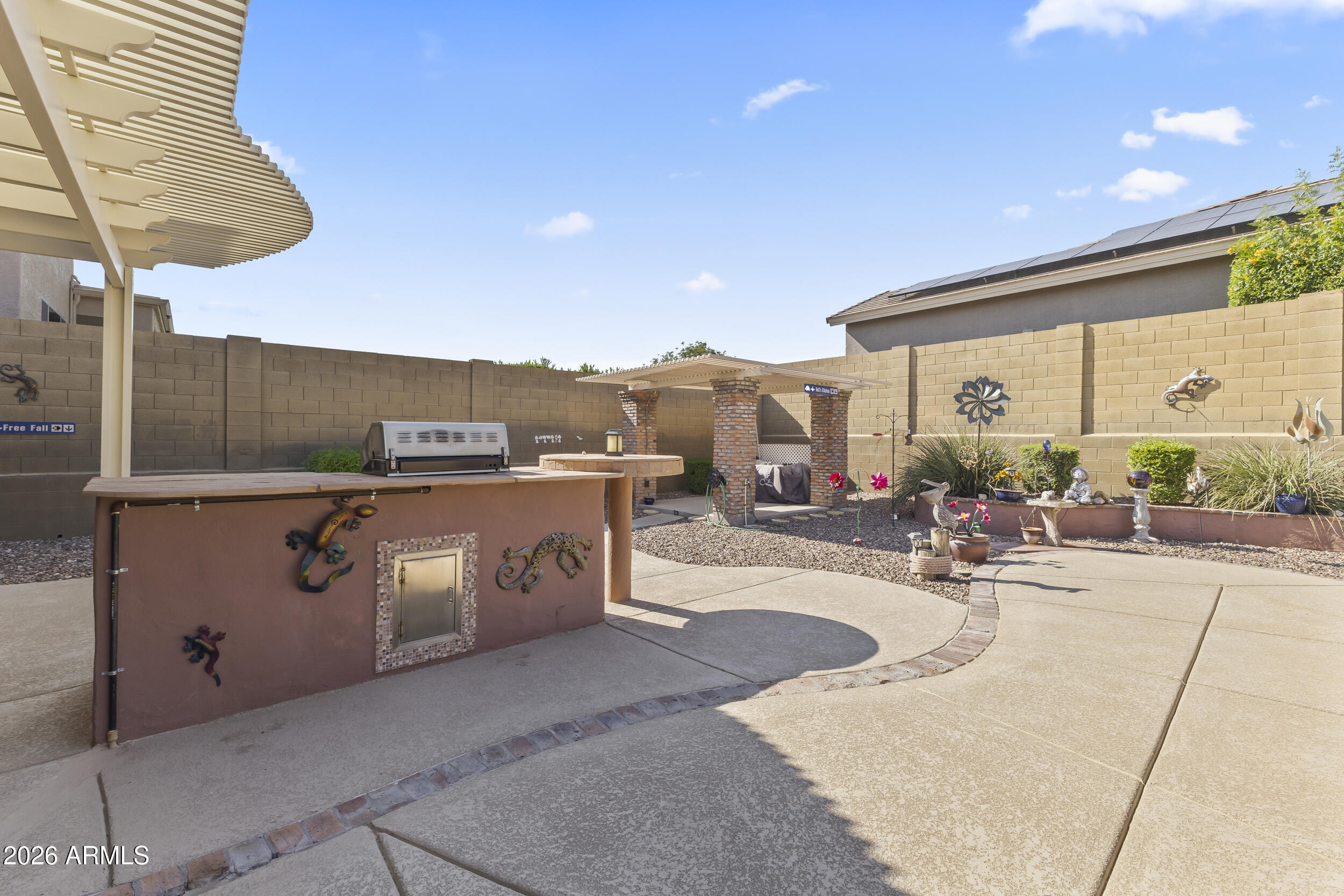 2026 West Hidden Treasure Way Phoenix, AZ 85086 - Photo 39 of 51 BUILT-IN BBQ