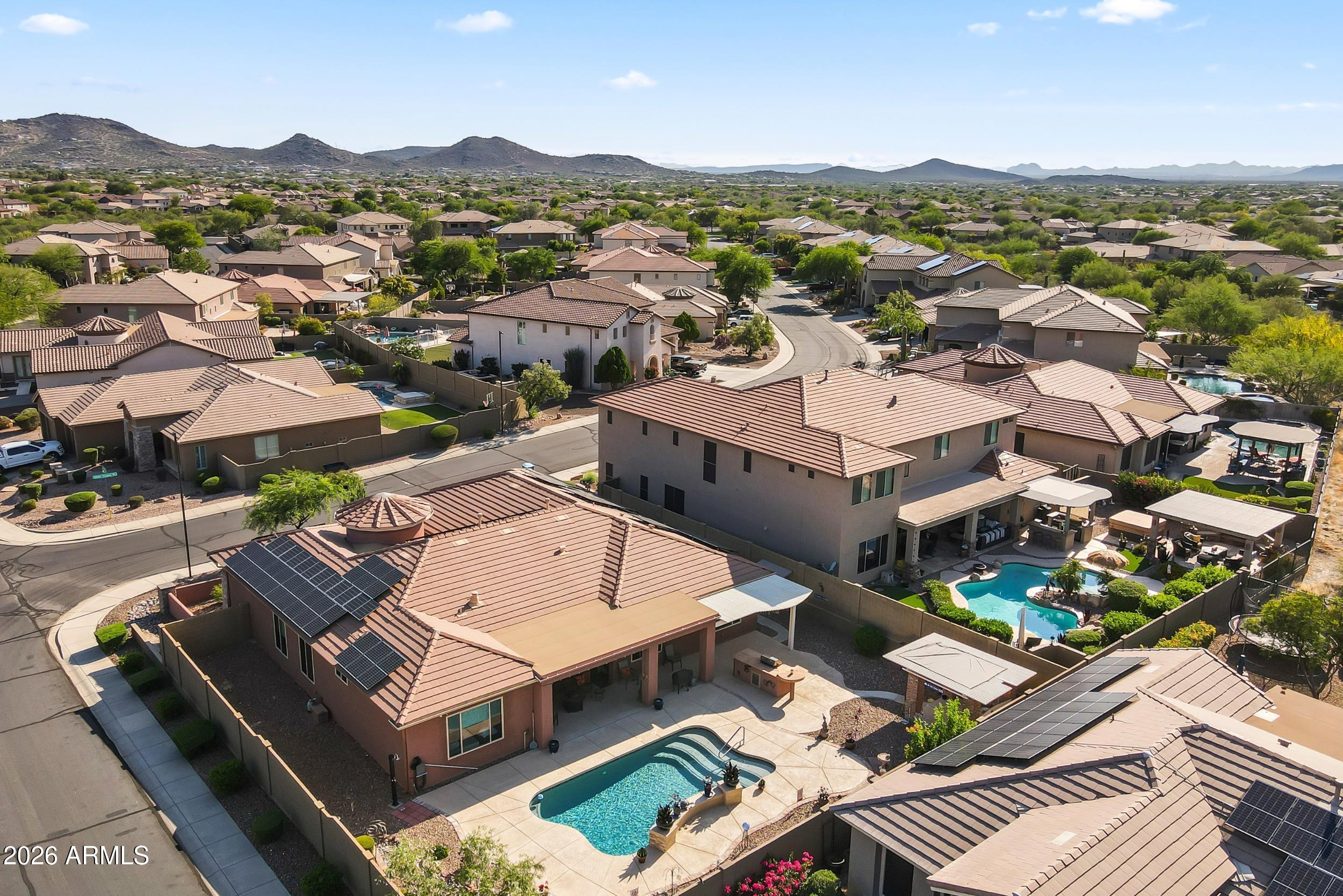 2026 West Hidden Treasure Way Phoenix, AZ 85086 - Photo 6 of 51 AERIAL VIEW