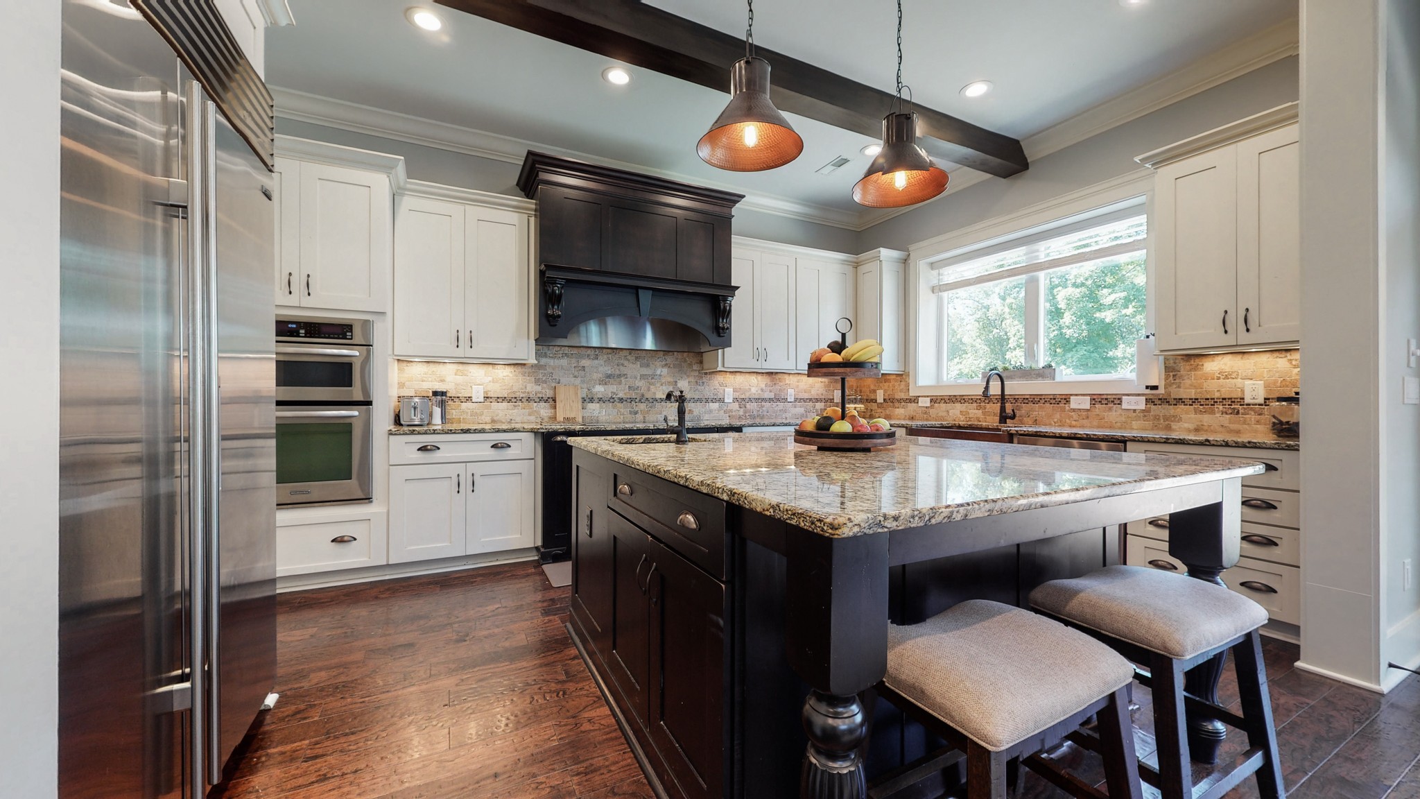 159 Coldstream Road Murfreesboro, TN 37127 - Photo 18 of 34 a kitchen with stainless steel appliances granite countertop a sink a stove and a refrigerator