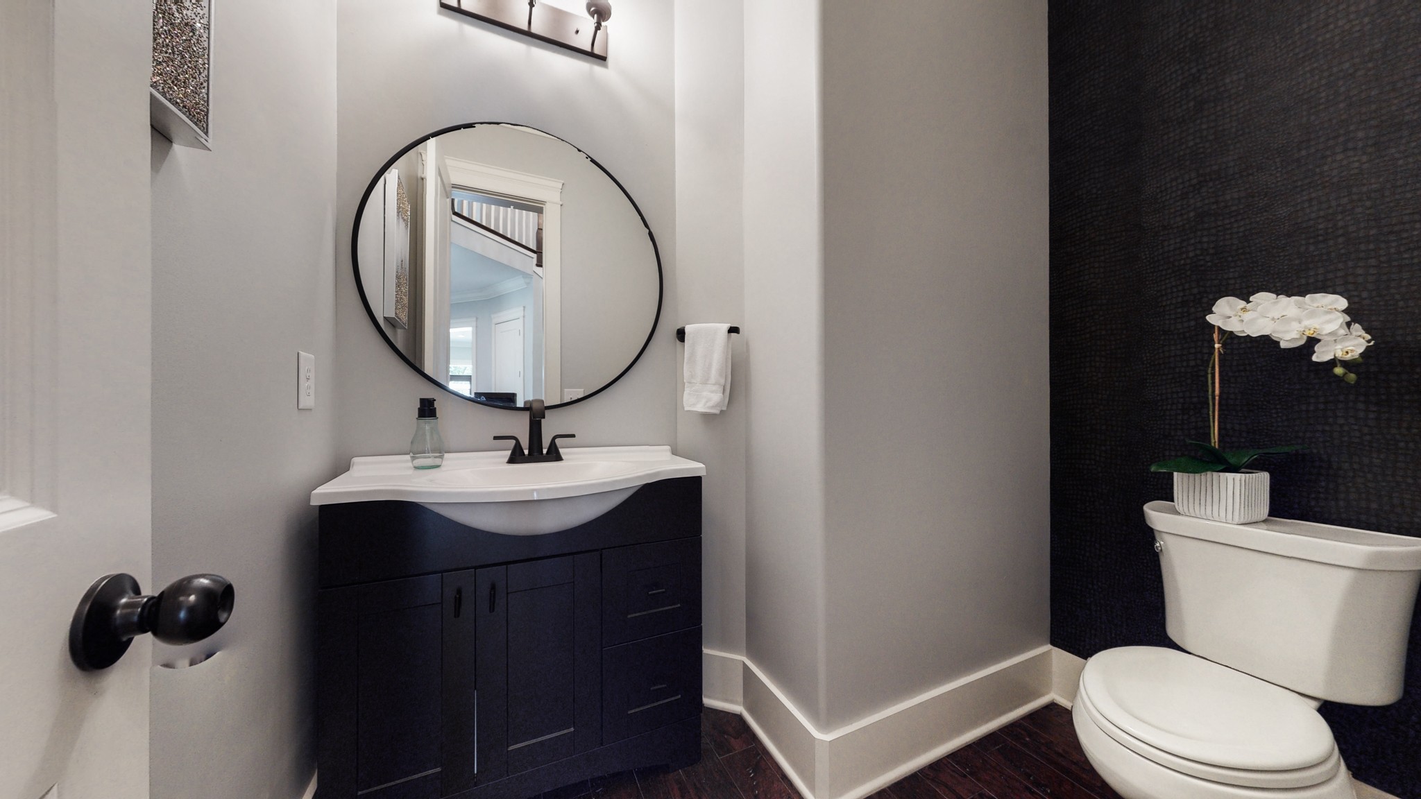 159 Coldstream Road Murfreesboro, TN 37127 - Photo 22 of 34 a bathroom with a toilet a sink and mirror