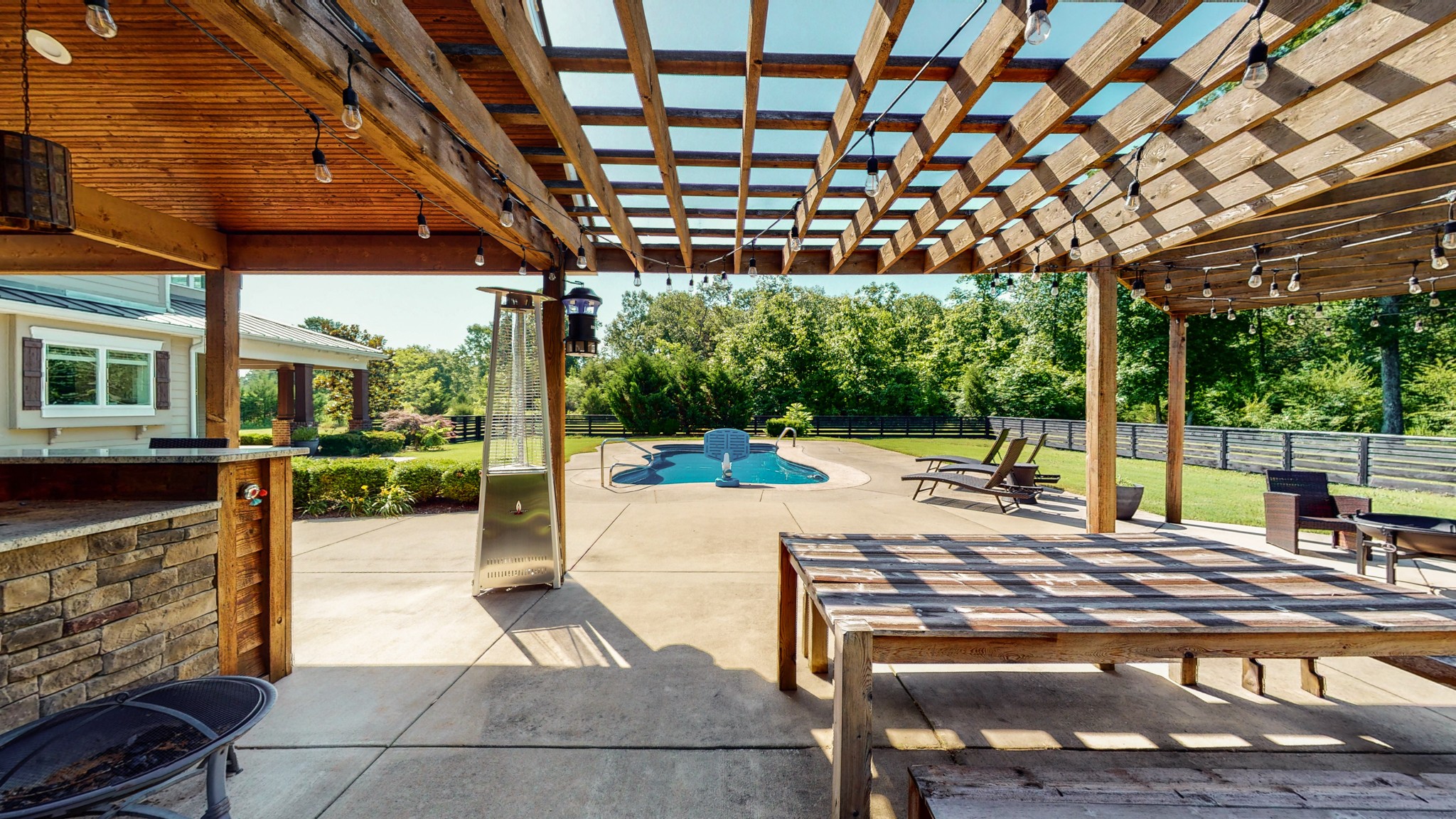 159 Coldstream Road Murfreesboro, TN 37127 - Photo 8 of 34 a view of a patio with a table chairs and a patio