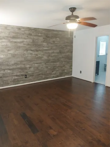 wooden floor in an empty room