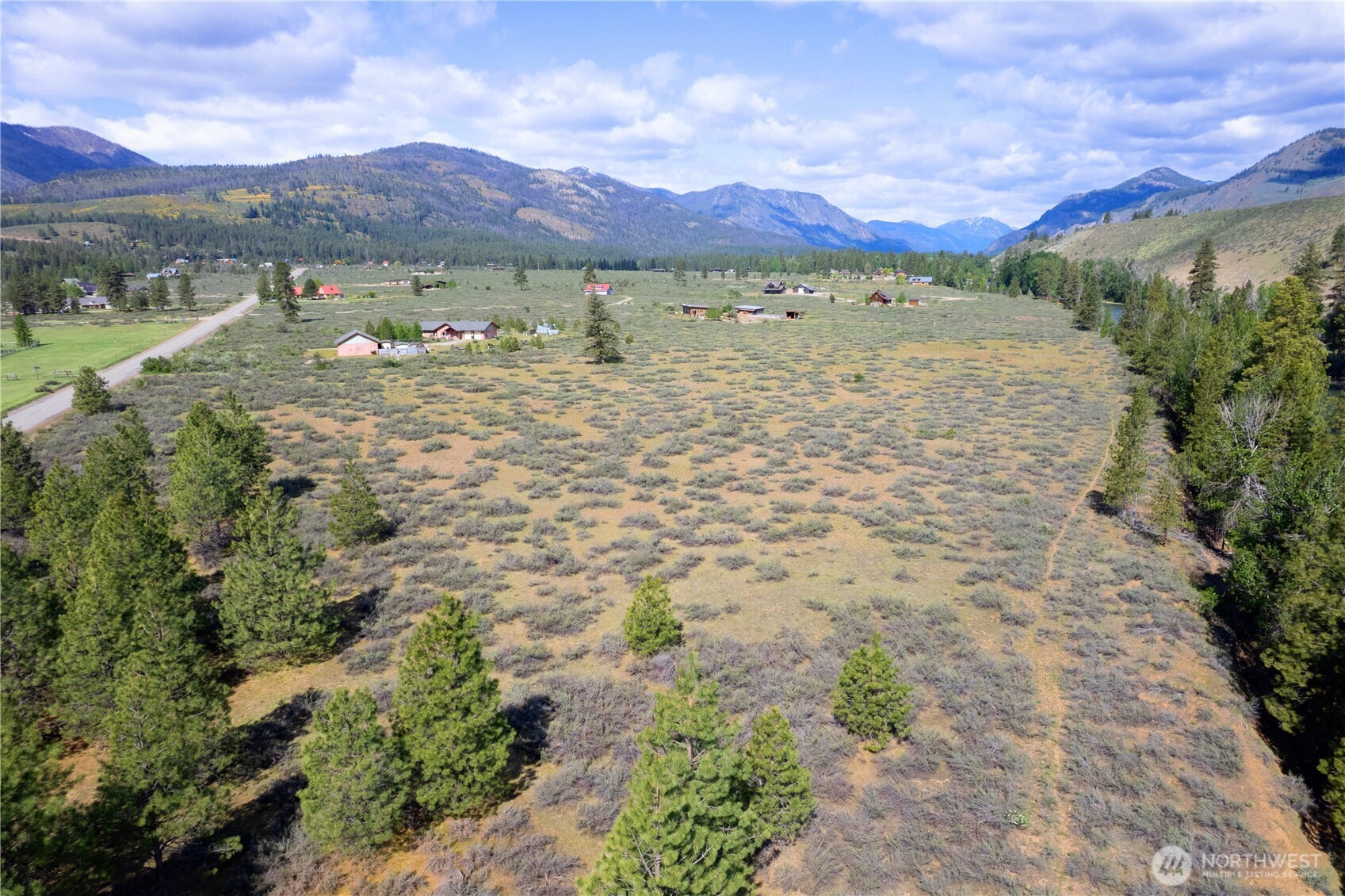 0 Wolf Creek Road Winthrop, WA 98862 - Photo 16 of 40 a view of lake with mountain