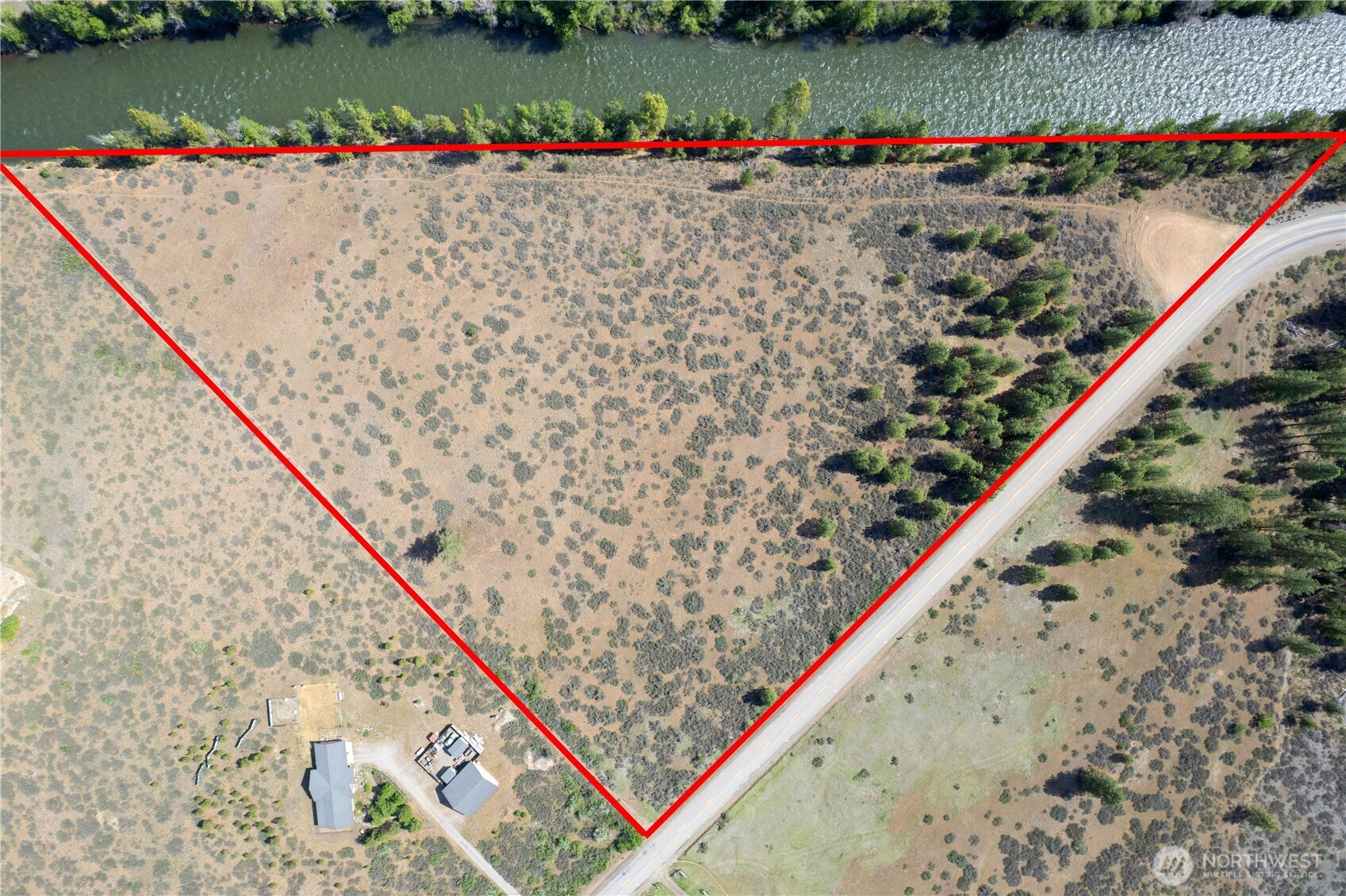 0 Wolf Creek Road Winthrop, WA 98862 - Photo 3 of 40 swimming pool view with wooden floor and lake view