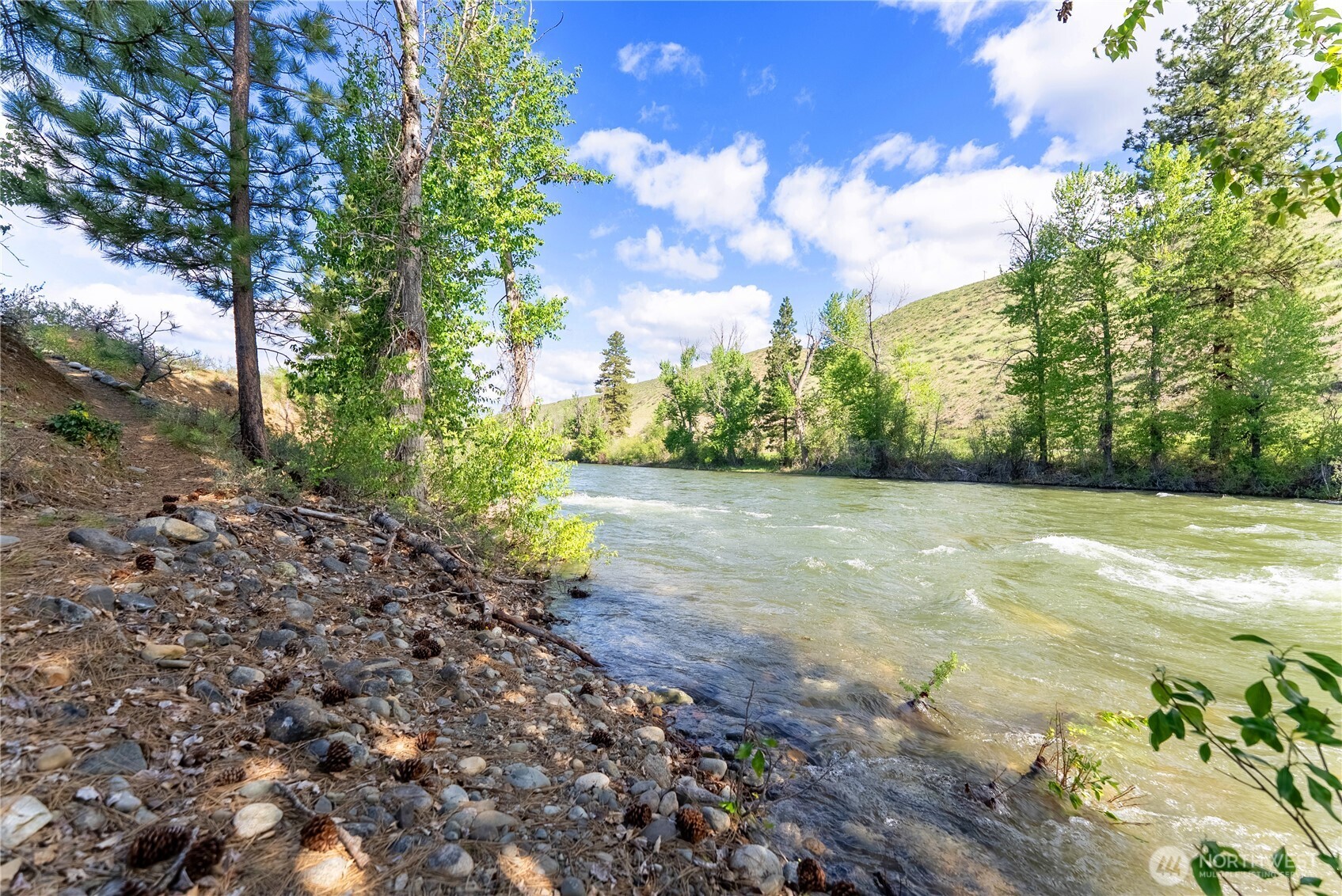 0 Wolf Creek Road Winthrop, WA 98862 - Photo 32 of 40 a view of a yard with an trees