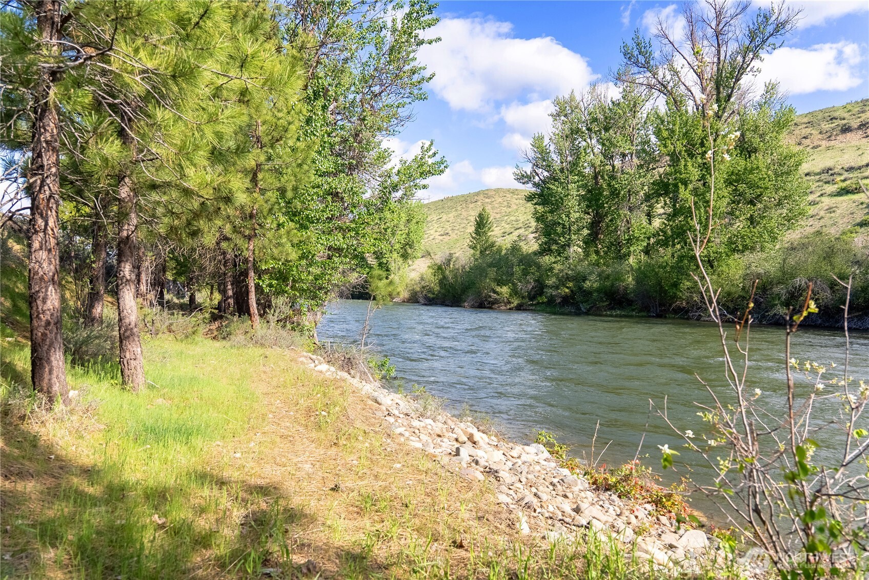 0 Wolf Creek Road Winthrop, WA 98862 - Photo 37 of 40 a view of swimming pool with a yard
