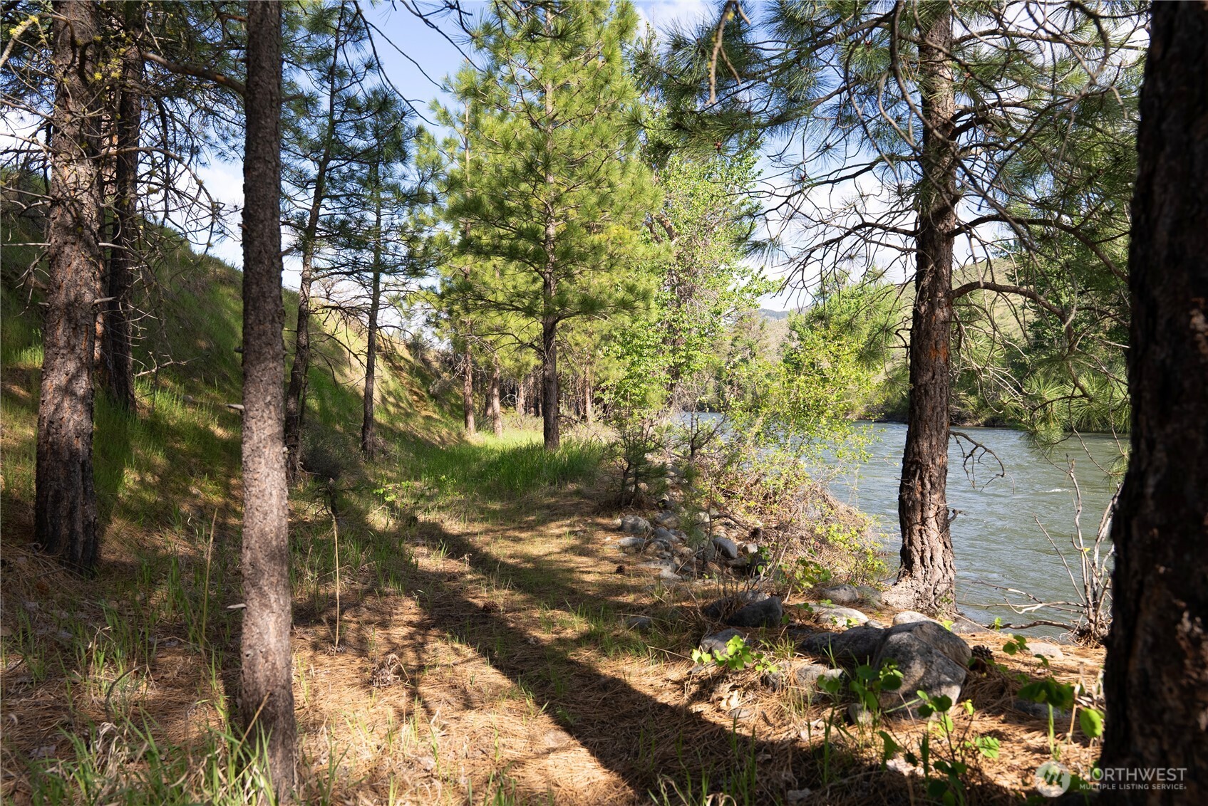 0 Wolf Creek Road Winthrop, WA 98862 - Photo 38 of 40 a backyard of a house with lots of green space