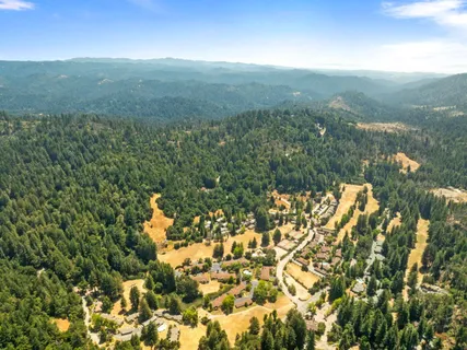 a view of a green field