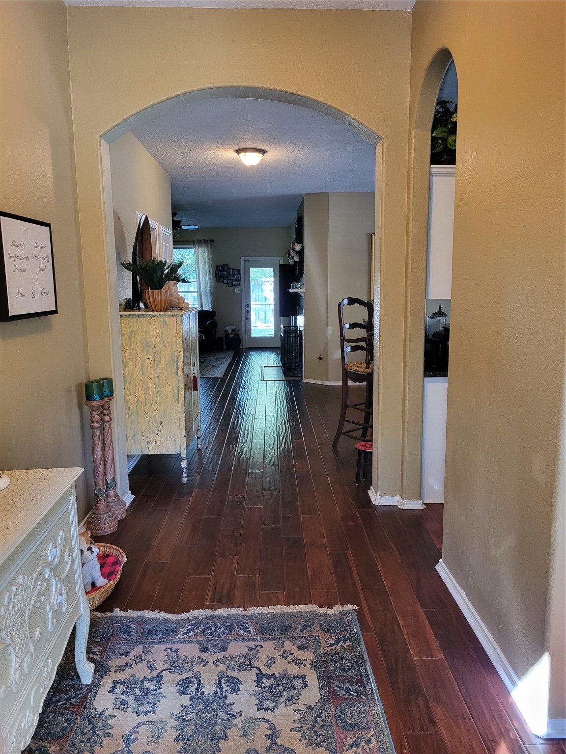 20226 Entrada Court Humble, TX 77346 - Photo 2 of 29 a living room with furniture and a wooden floor
