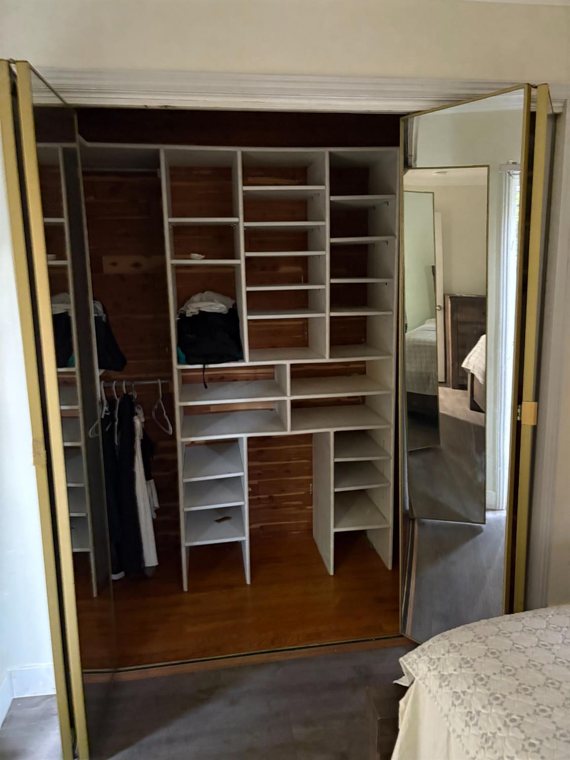 8415 Winding Way Fair Oaks, CA 95628 - Photo 21 of 27 a view of walk in closet with empty racks
