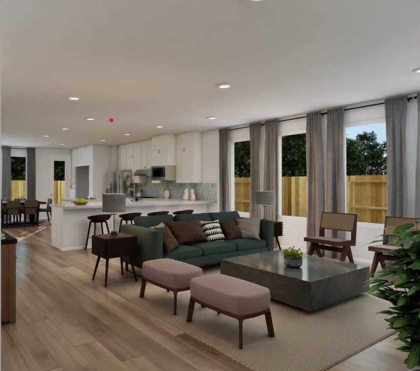 2131 Mosaic Vly Court Angleton, TX 77515 - Photo 27 of 29 a living room with furniture and a large window