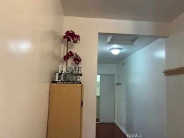 a bathroom with a mirror