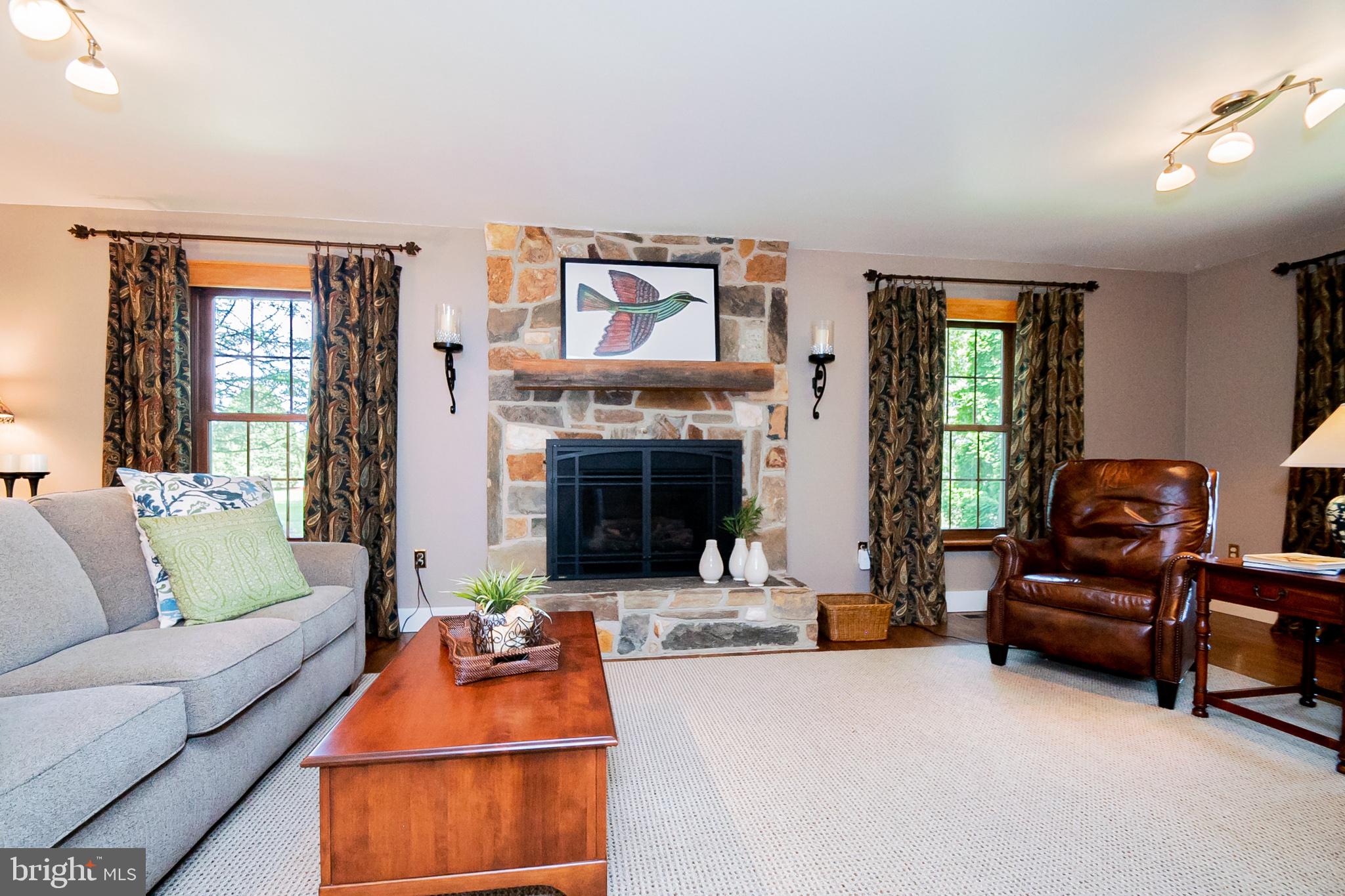 491 Blake Road Elkton, MD 21921 - Photo 15 of 50 Stone Fireplace