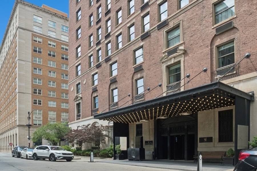 1310 North Ritchie Court, Unit 27B Chicago, IL 60610 - Photo 28 of 31 a view of a building on a street