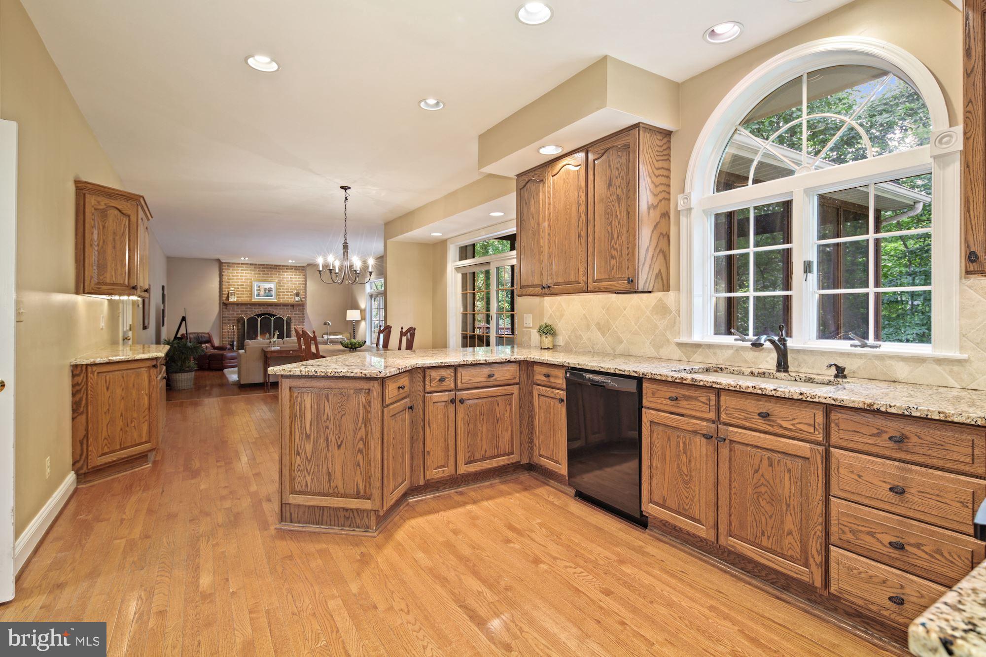 14410 Katie Road Phoenix, MD 21131 - Photo 19 of 50 Kitchen View into Family Room - Great Entertaining