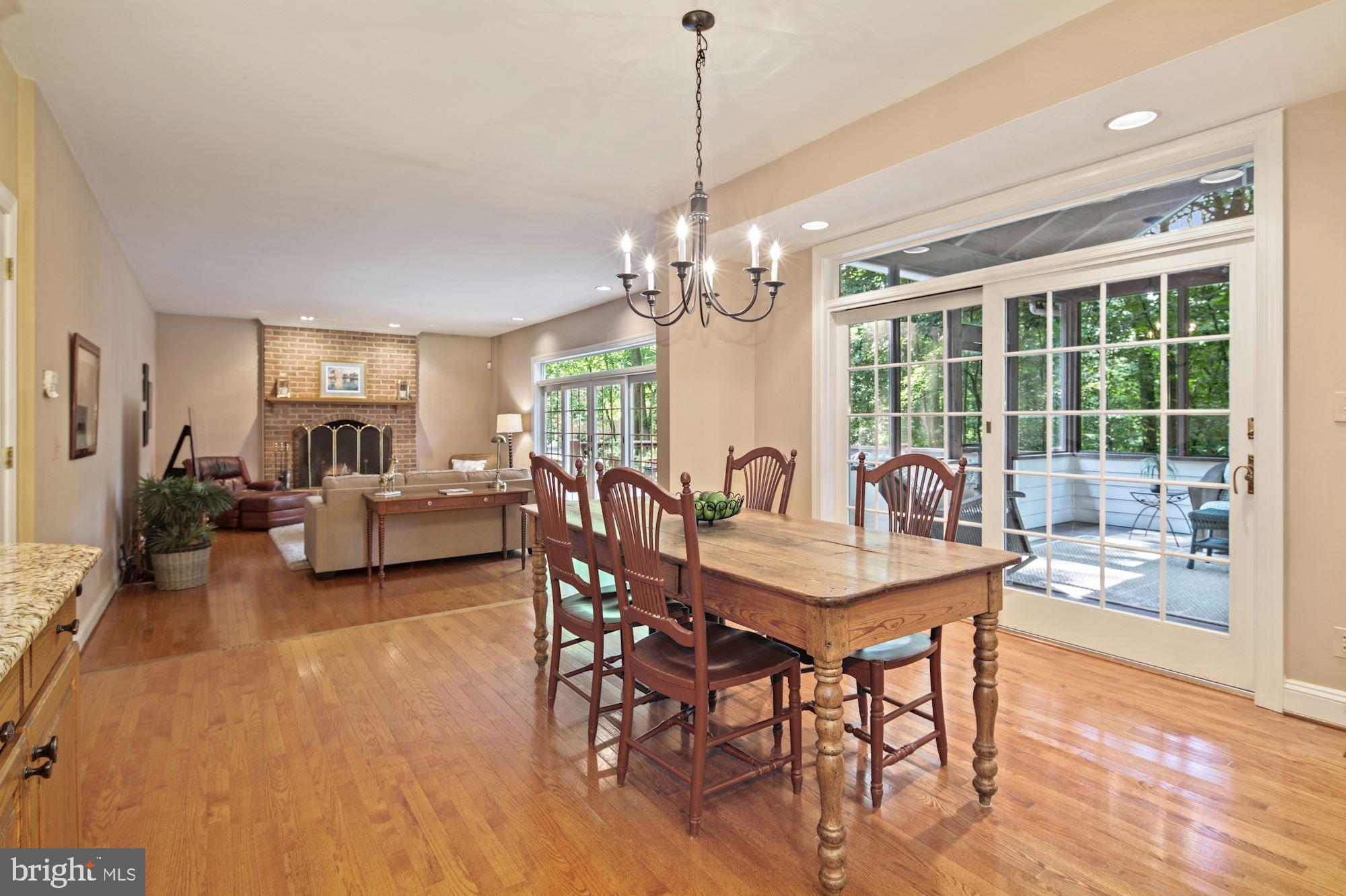 14410 Katie Road Phoenix, MD 21131 - Photo 22 of 50 Gleaming Hwd Floors into Family Room