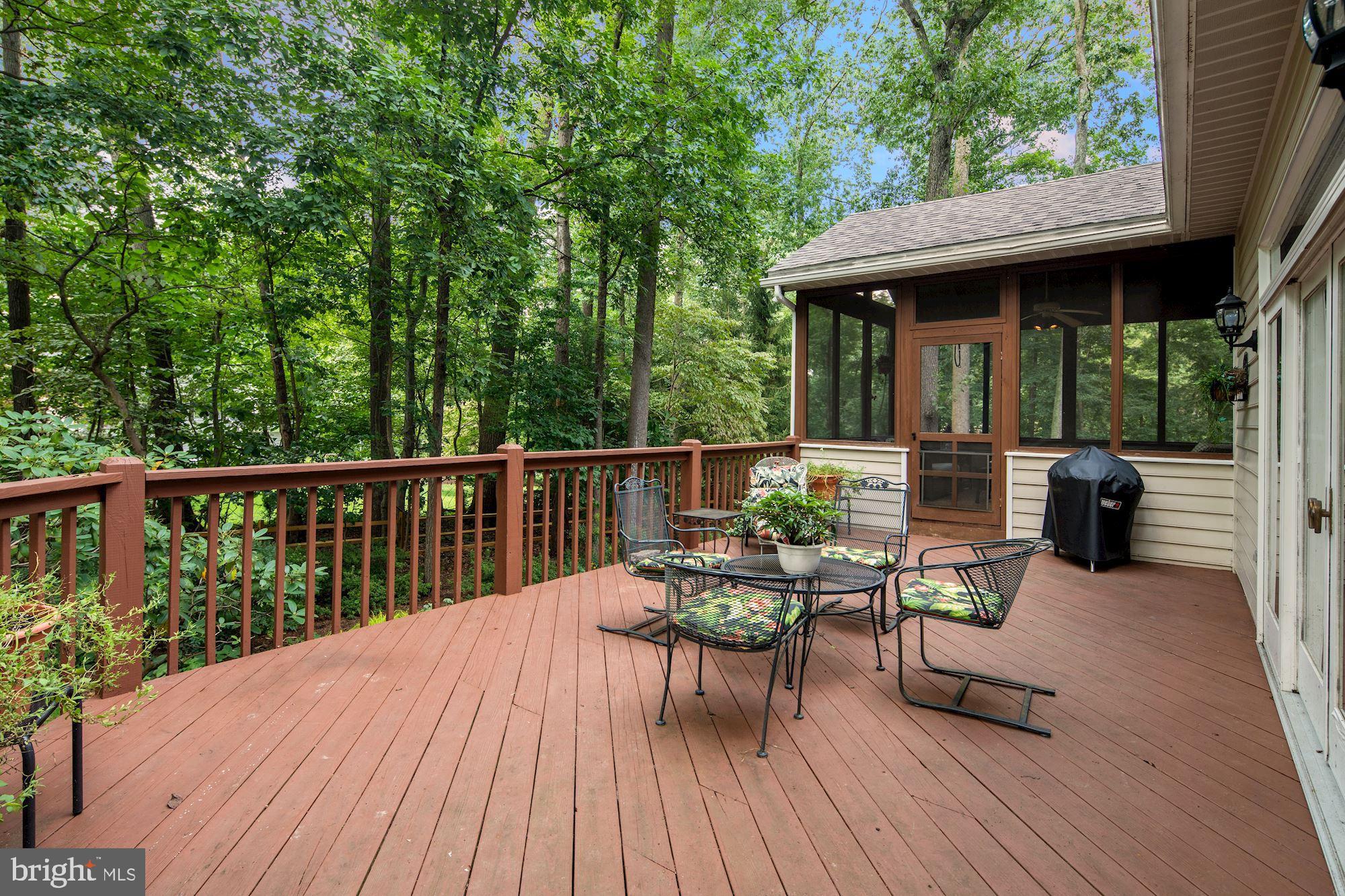 14410 Katie Road Phoenix, MD 21131 - Photo 47 of 50 Deck w/entrance to Sunporch or Family Room