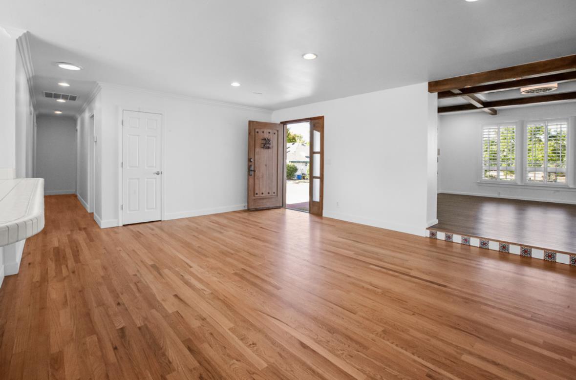 5852 Olive Ranch Road Granite Bay, CA 95746 - Photo 31 of 46 a view of an empty room with wooden floor and a window