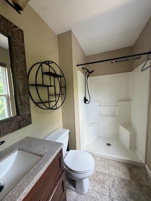 1003 Rural Ridge Drive Cheswick, PA 15024 - Photo 21 of 30 a bathroom with a granite countertop sink toilet and shower