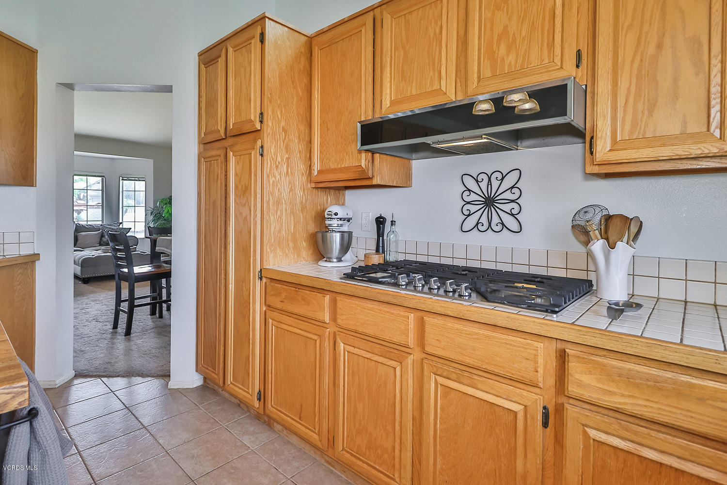 29009 Gumtree Place Saugus, CA 91390 - Photo 24 of 66 a kitchen with granite countertop a refrigerator a stove and a sink