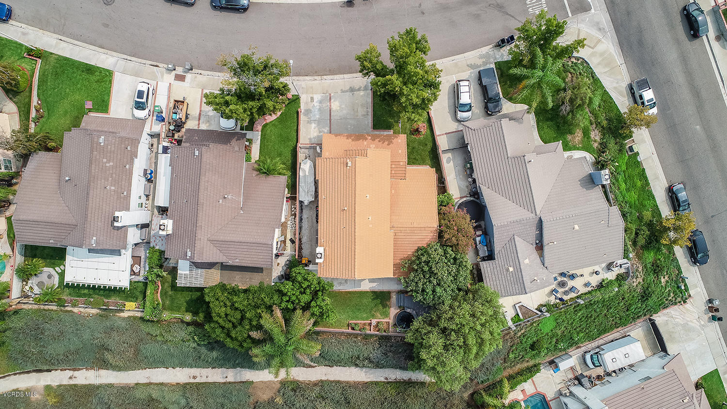 29009 Gumtree Place Saugus, CA 91390 - Photo 55 of 66 an aerial view of a house with outdoor space and parking