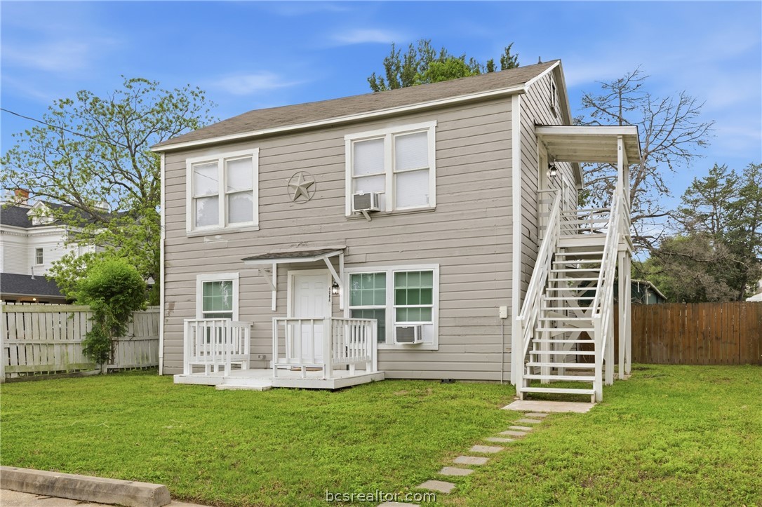 408 Hill Street Bryan, TX 77803 - Photo 6 of 50 a front view of a house with a yard