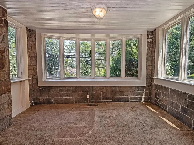 a view of room with window