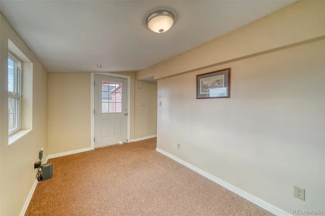 a view of a backyard of a house