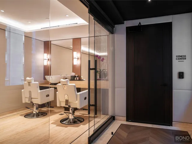 a view of swimming pool with outdoor seating