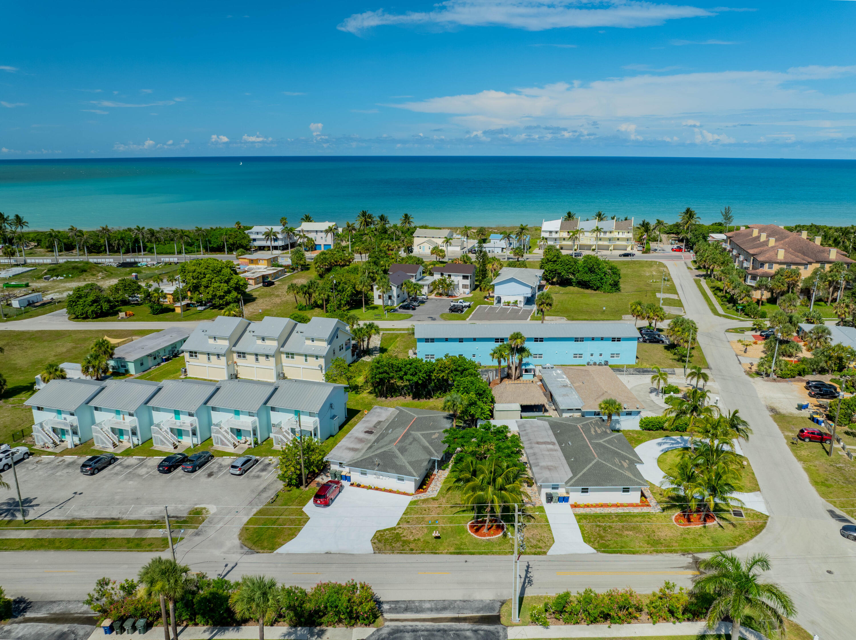 662 Granada Street Fort Pierce, FL 34949 - Photo 4 of 48 an aerial view of a house with a swimming pool