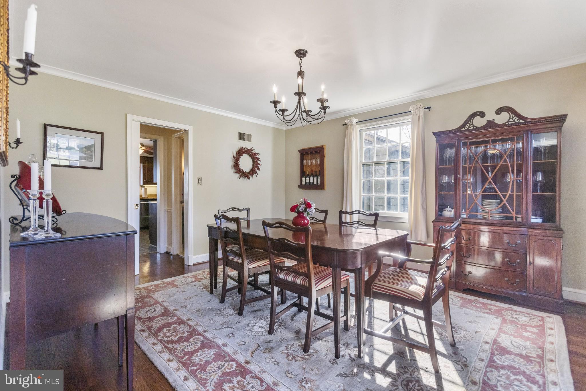 1918 Merrifields Drive Silver Spring, MD 20906 - Photo 13 of 56 Dining room toward kitchen - pocket door