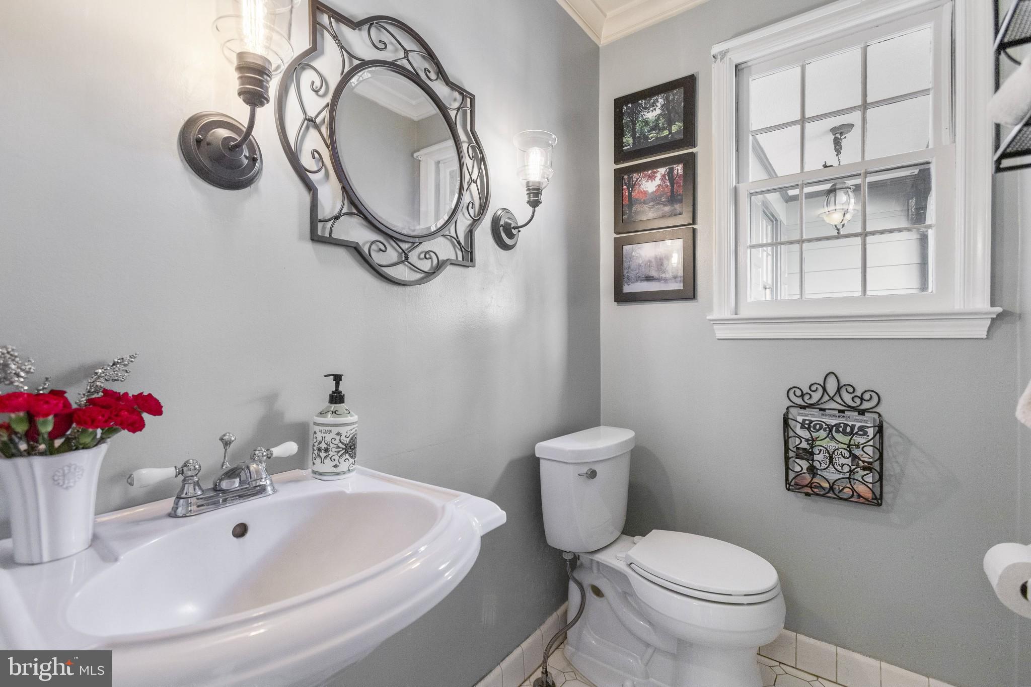 1918 Merrifields Drive Silver Spring, MD 20906 - Photo 14 of 56 Powder room on the main level