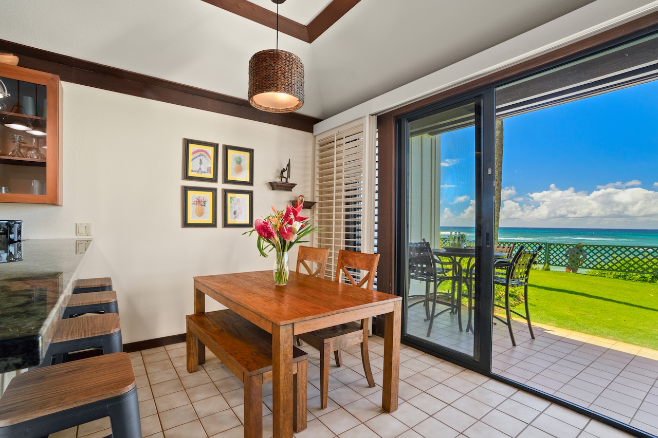 2253 Poipu Road, Unit 192 Koloa, HI 96756 - Photo 15 of 27 a view of a dining room with furniture and a potted plant