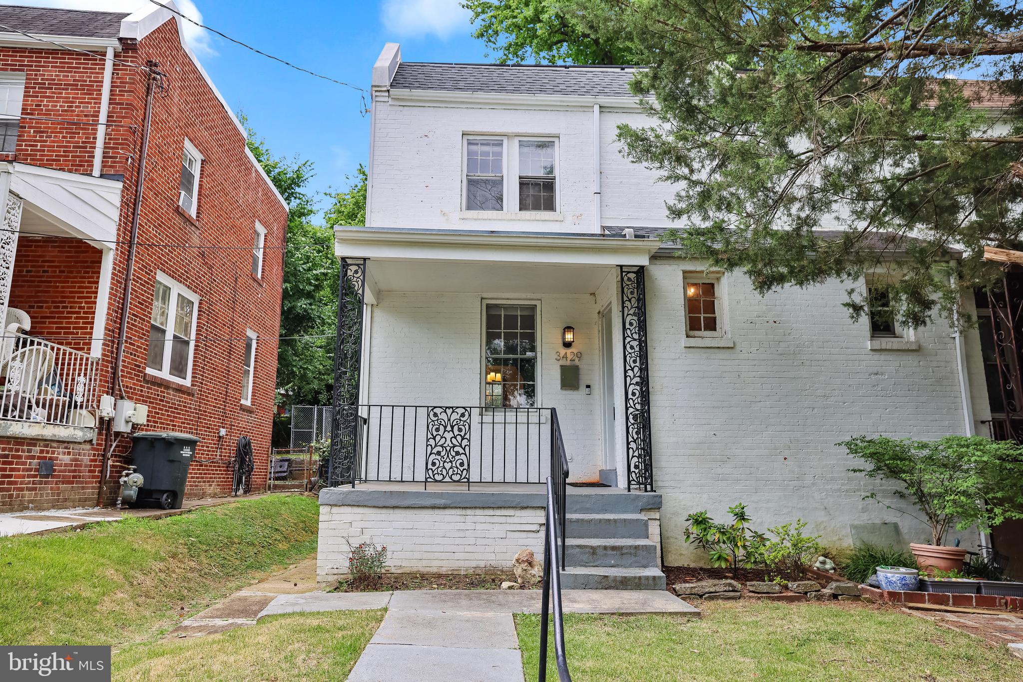 3429 Carpenter Street Southeast Washington, DC 20020 - Photo 27 of 27 front view of a house with a yard