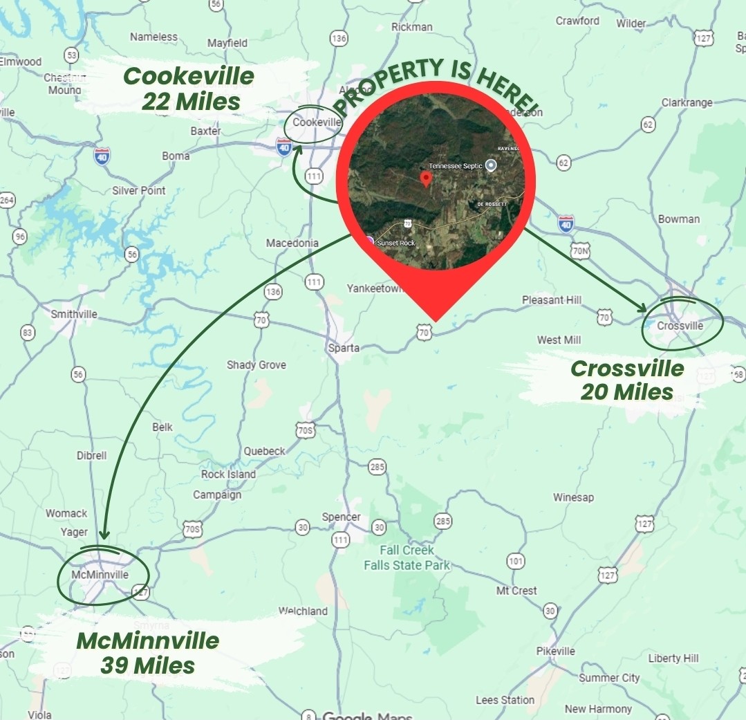 1 Coal Bank Road Sparta, TN 38583 - Photo 3 of 8 a picture of a table with a book and a bed