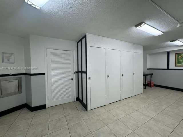 a view of a room with closet area