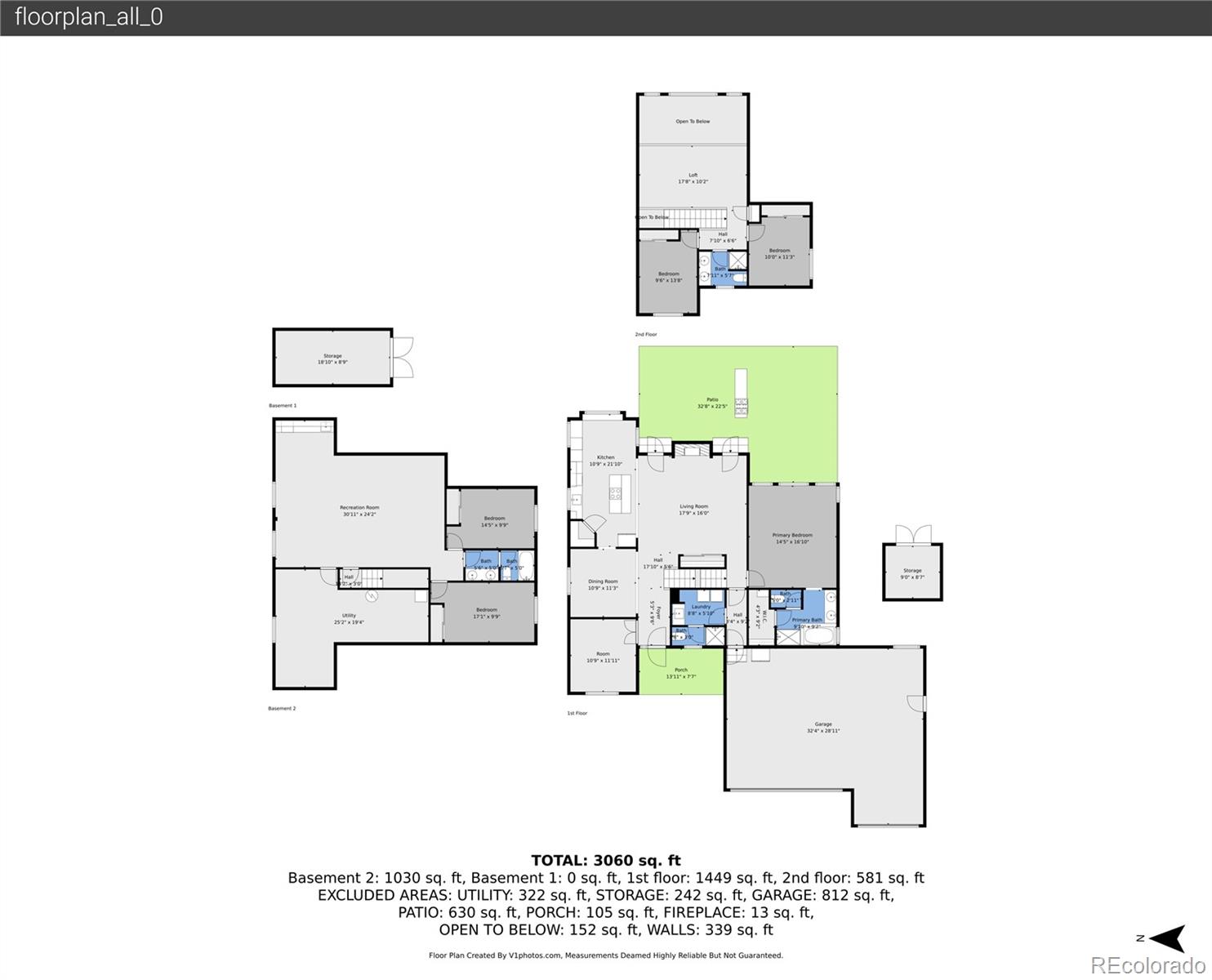 9288 Rockingham Drive Peyton, CO 80831 - Photo 49 of 49 a picture of a floor plan