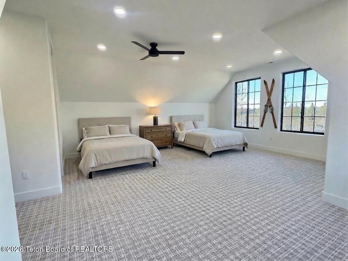 371 Desert Fox Lane Victor, ID 83455 - Photo 11 of 46 virtually staged bunk room