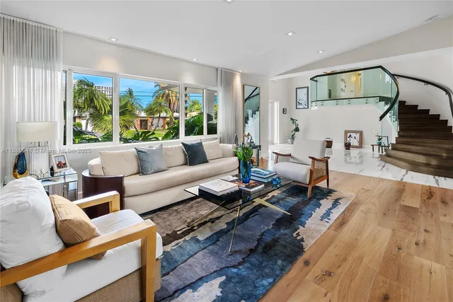 a bathroom with sink vanity and mirror
