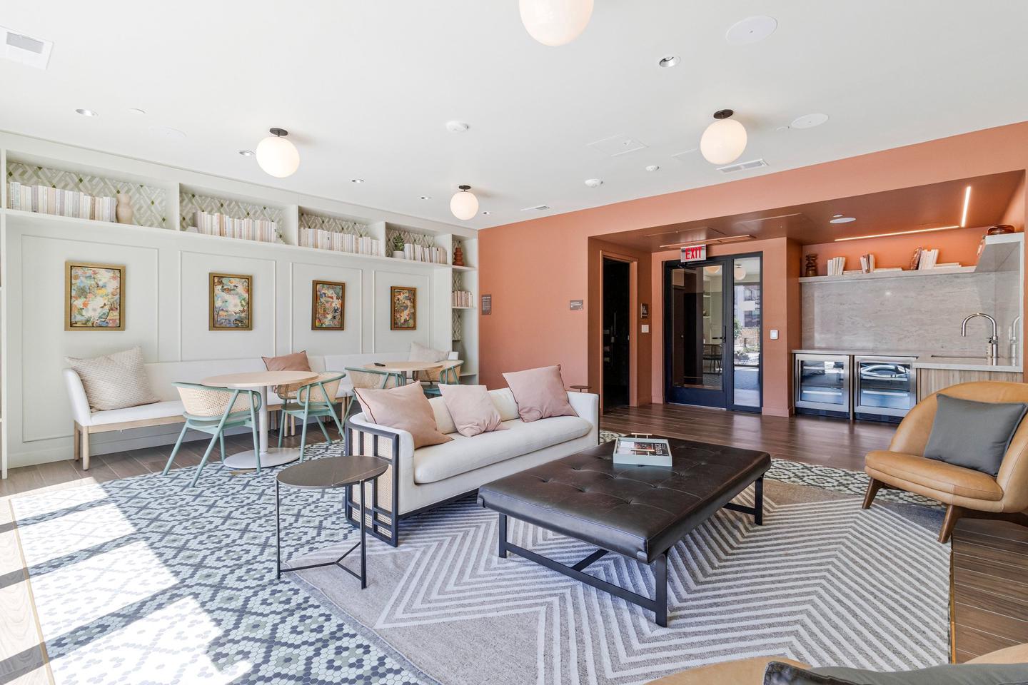 7175 12th Street Northwest, Unit 302 Washington, DC 20012 - Photo 35 of 54 Indoor-outdoor clubroom!
